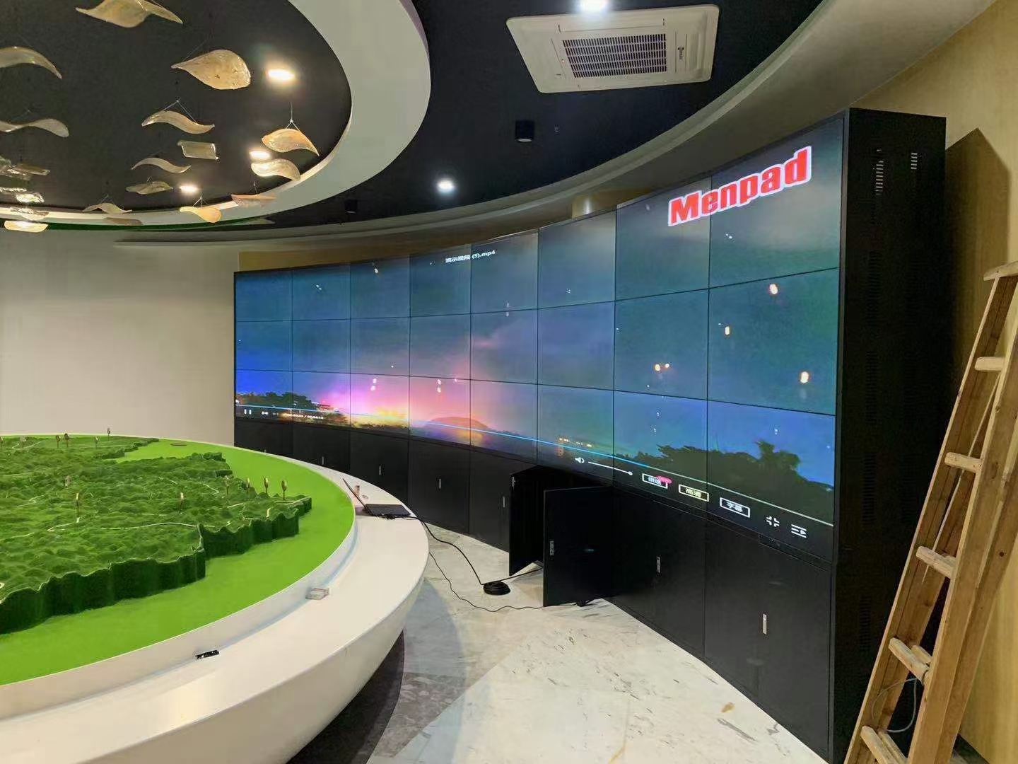 下陆拼接屏安装案例展示